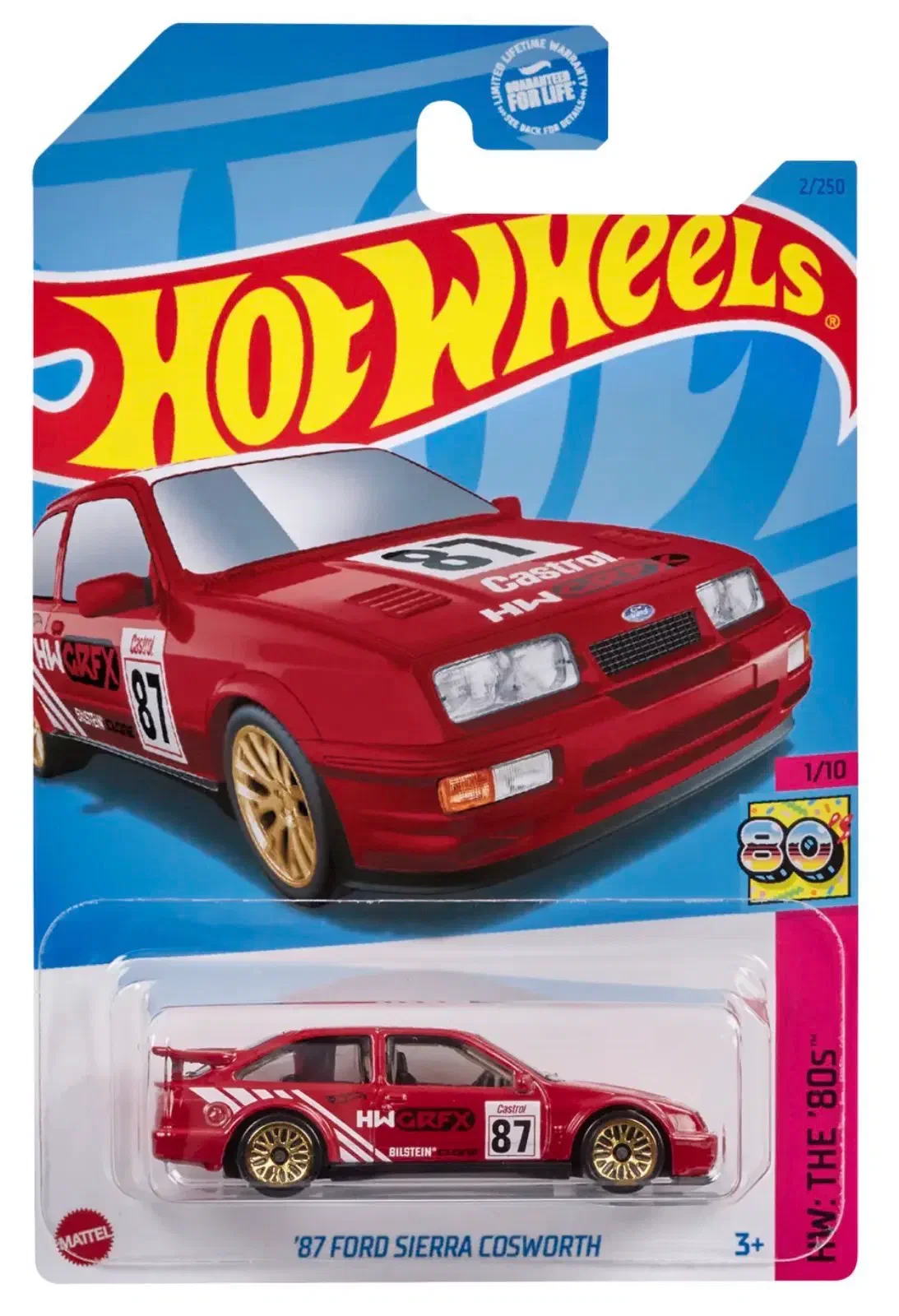 2023 87 Ford Sierra Cosworth Red: Long (US): Image 4