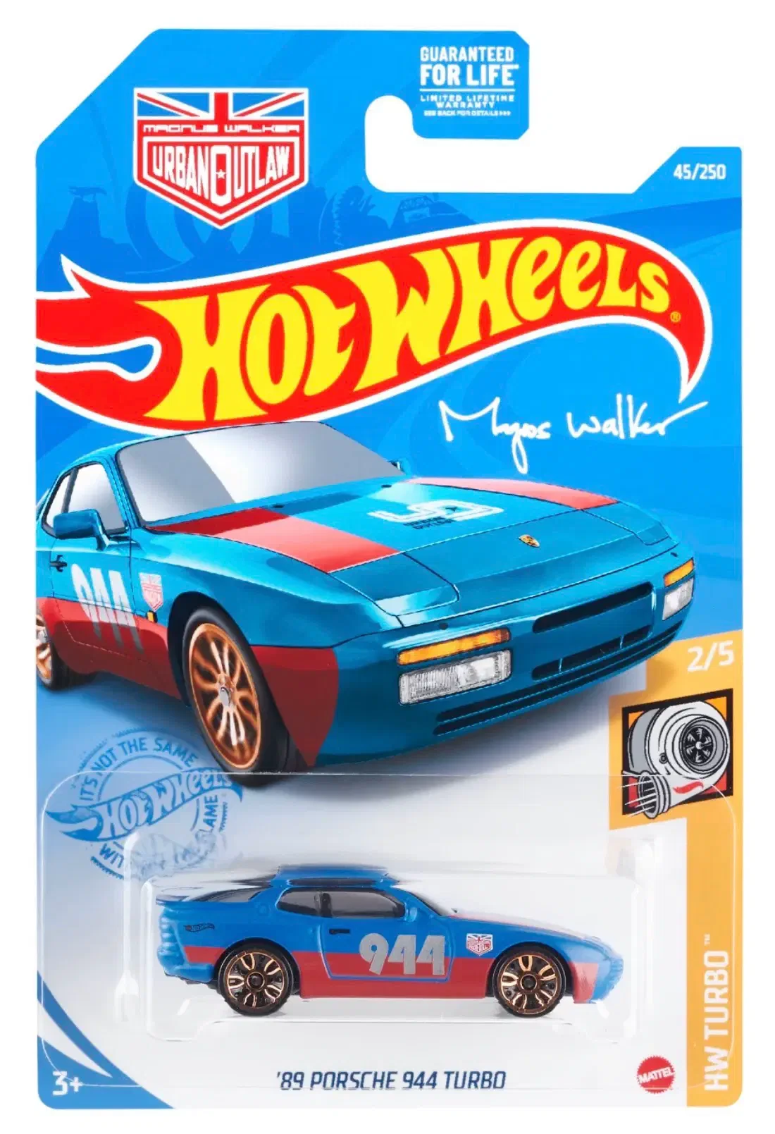 2021 89 Porsche 944 Turbo Blue: Long (US): Image 5