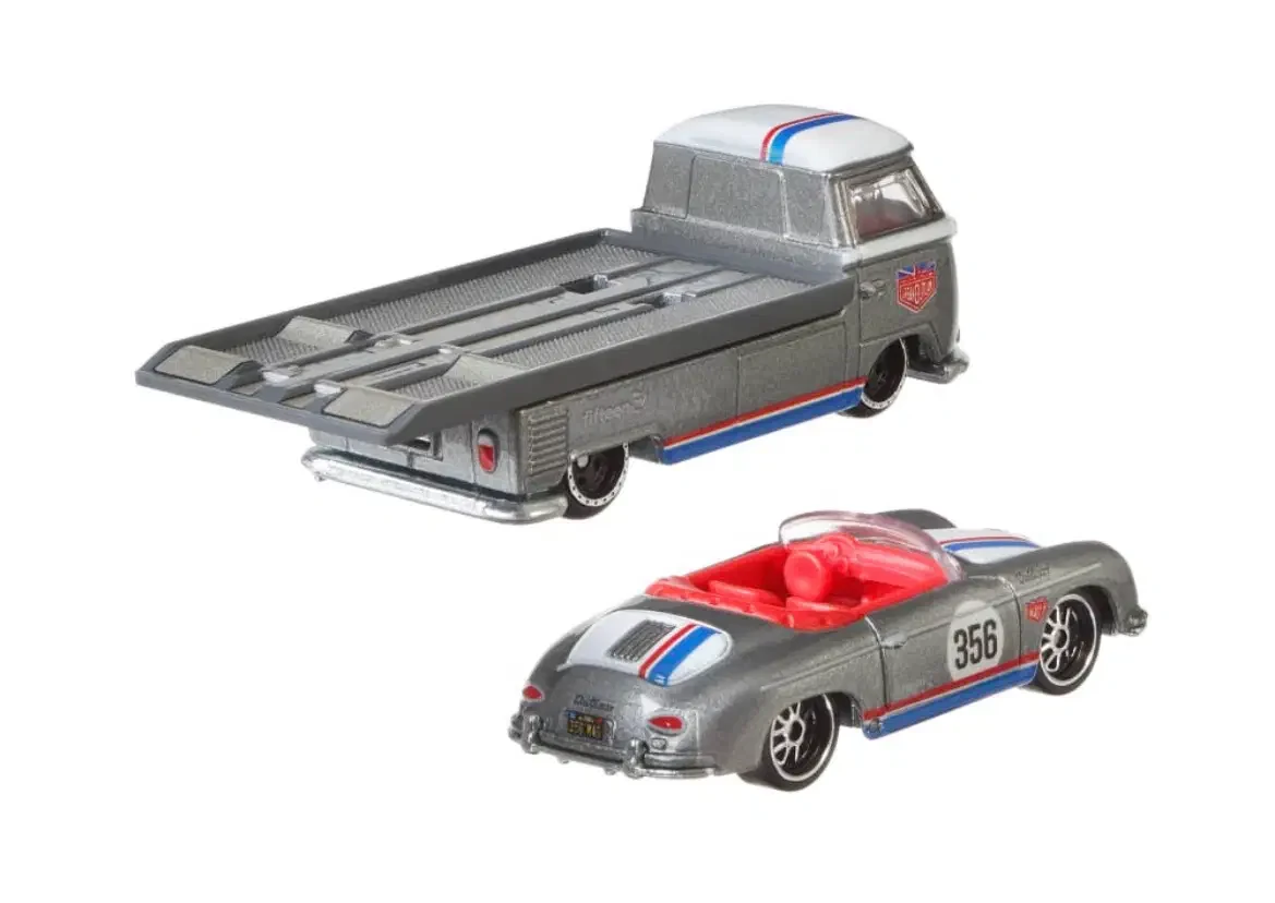 2018 Porsche 356 Speedster & VW Transporter TI Pickup Silver: No Package: Image 7
