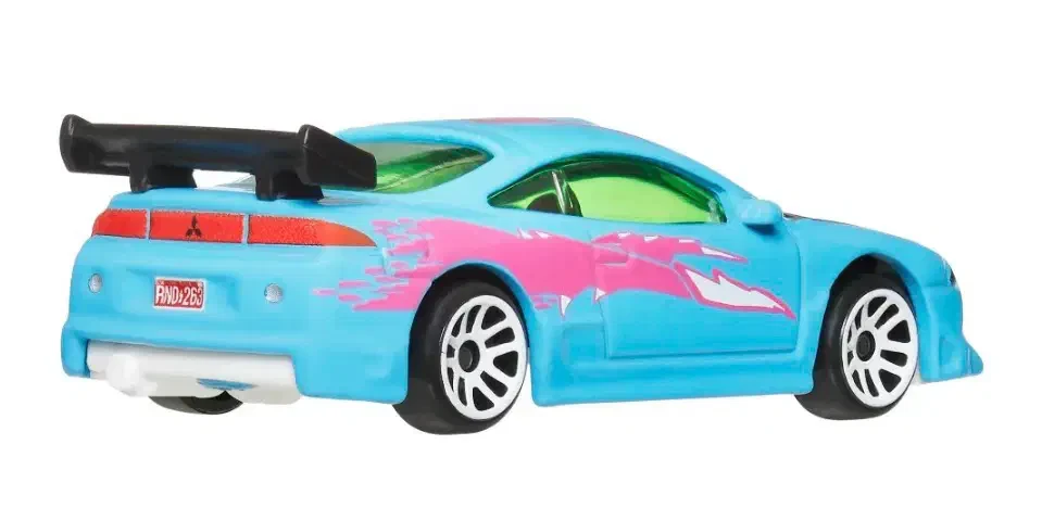 2027 1995 Mitsubishi Eclipse Blue: No Package: Image 5