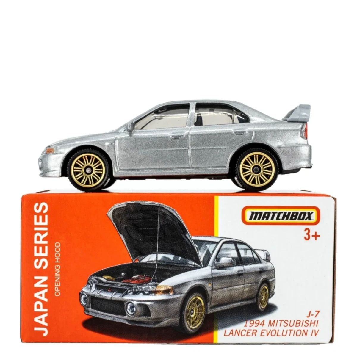 2022 1994 Mitsubishi Lancer Evolution IV Silver: Box: Image 4