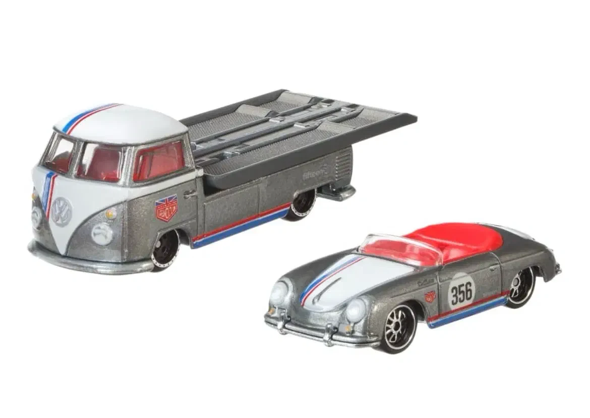 2018 Porsche 356 Speedster & VW Transporter TI Pickup Silver: No Package: Image 6