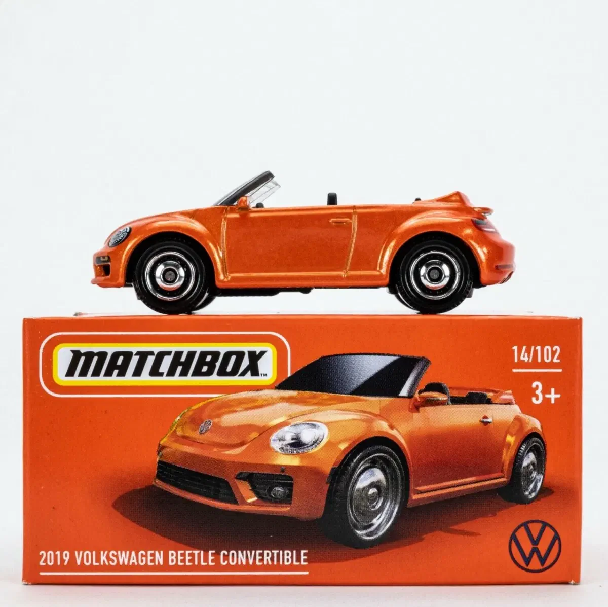 2022 2019 Volkswagen Beetle Convertible Orange: Box: Image 2