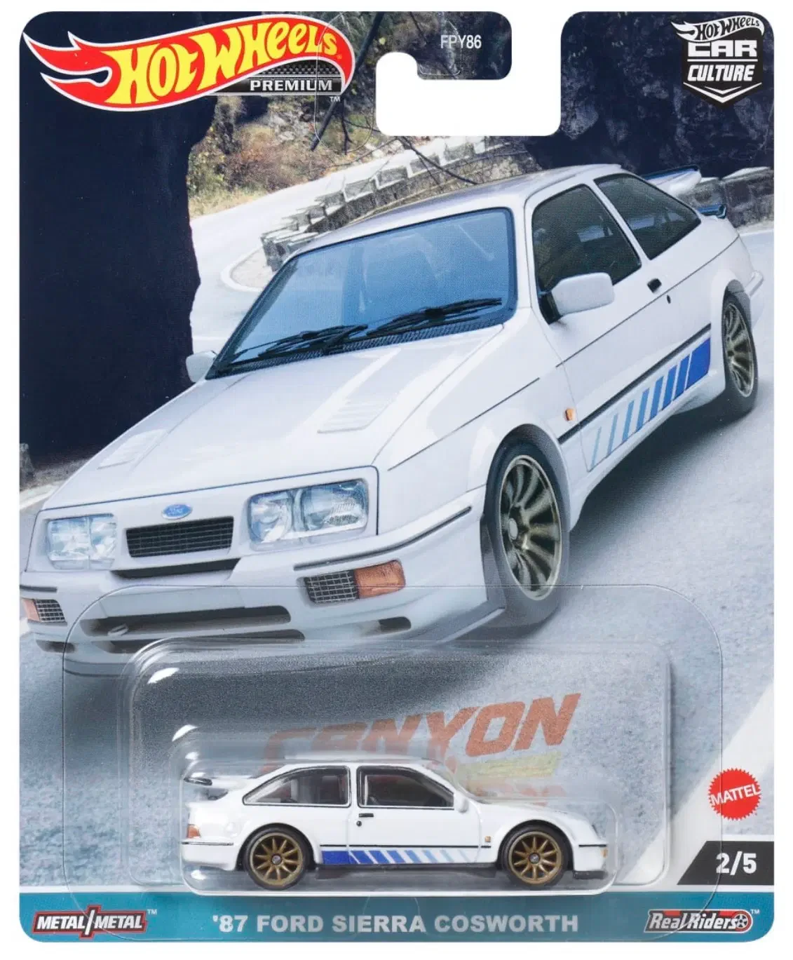 2023 87 Ford Sierra Cosworth White: Long (INT): Image 8