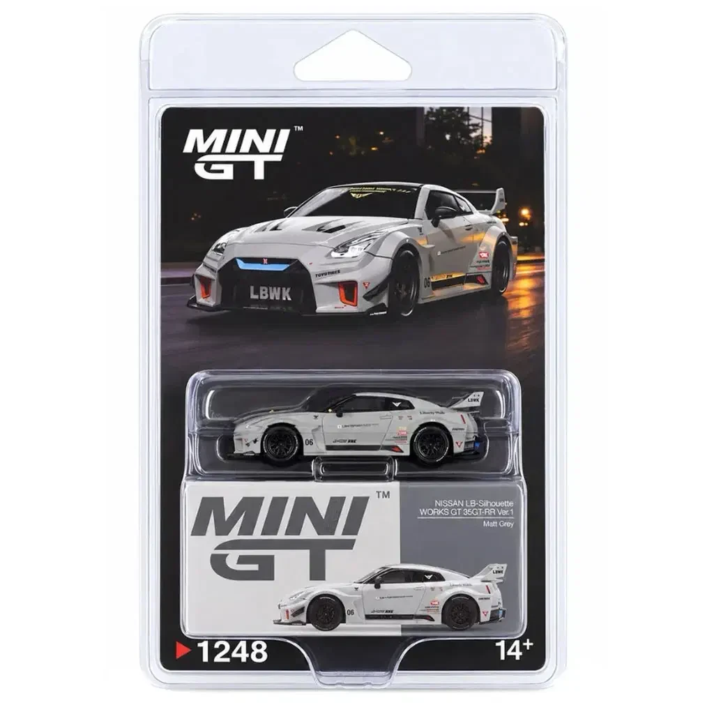 2026 Nissan LB-Silhouette Works GT 35GT-RR Ver.1 Grey: Blister: Image 4