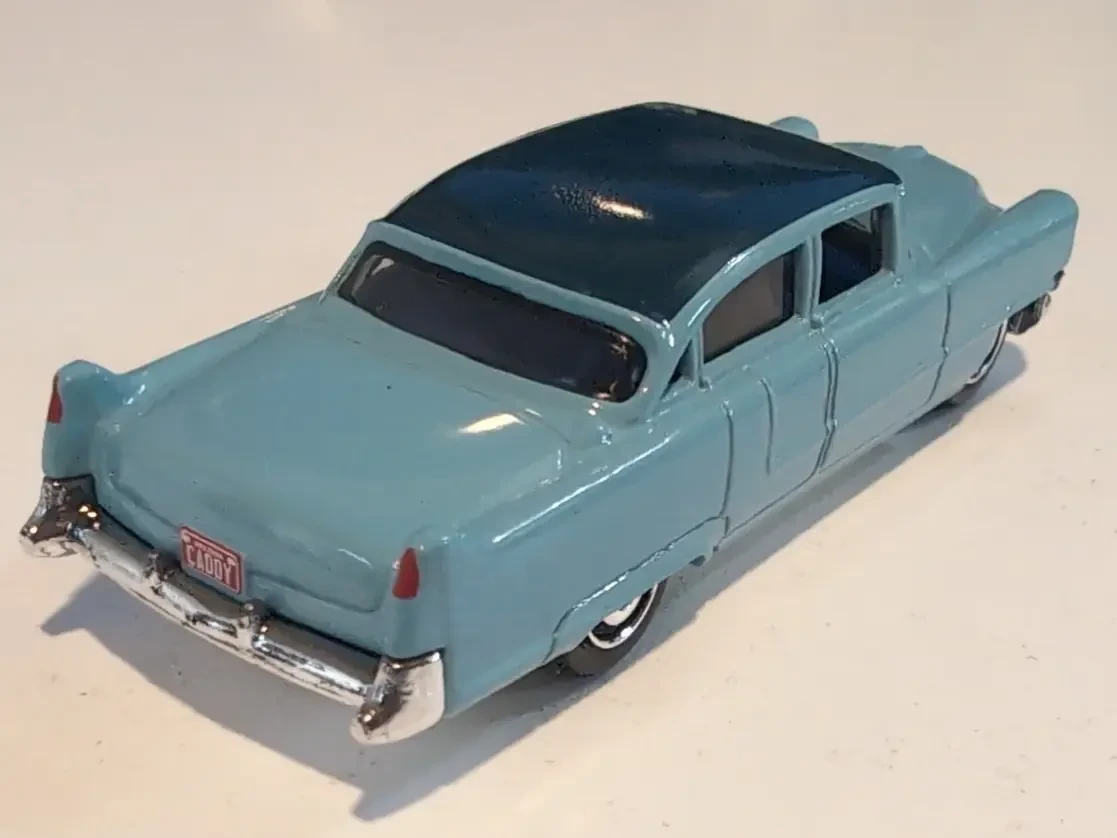 2027 1955 Cadillac Fleetwood Teal: No Package: Image 2