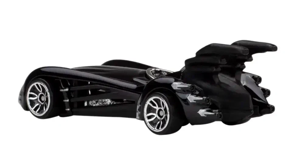 2027 Batman And Robin Batmobile Black: No Package: Image 3