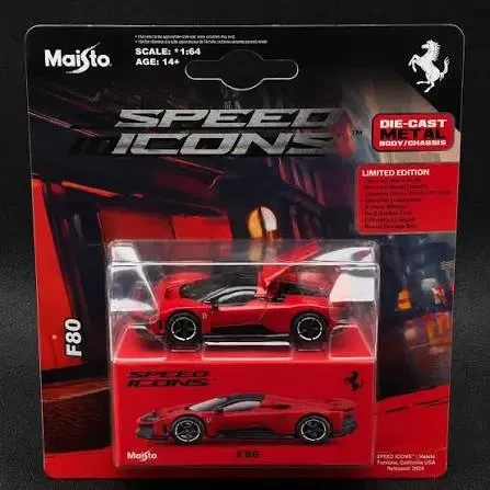 2026 Ferrari F80 Red: Blister: Image 4