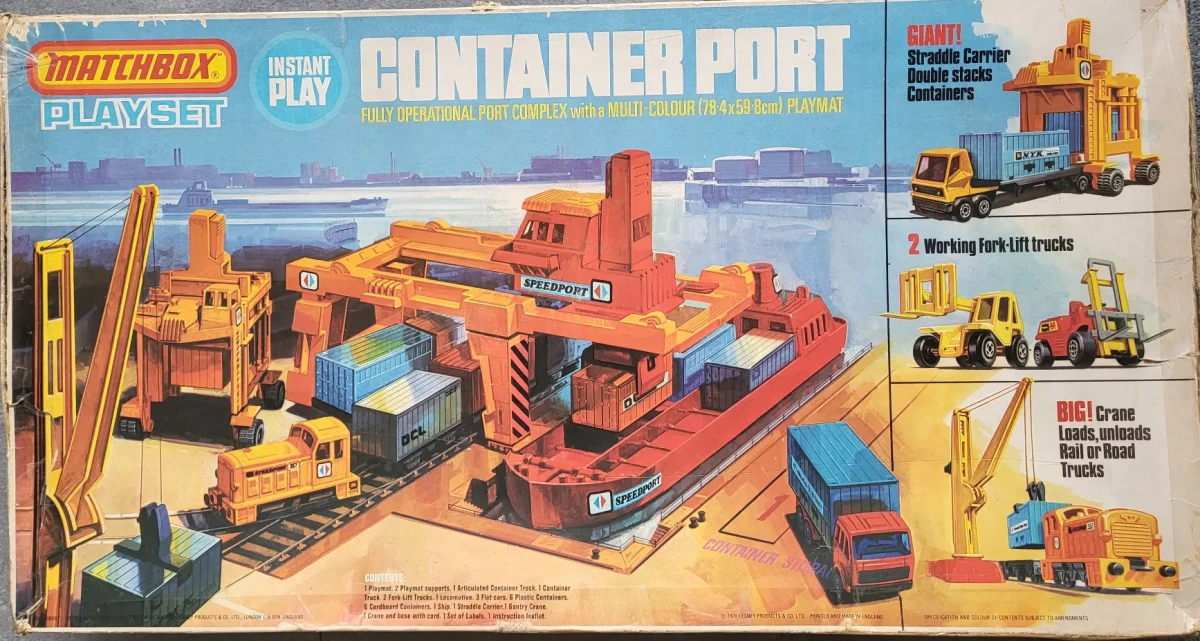 1976 Container Port Playset PS-1 Other: Multipack: Image 3