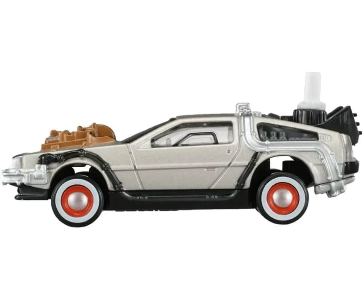 2024 Back To The Future Time Machine Part 3 Silver: No Package: Image 4