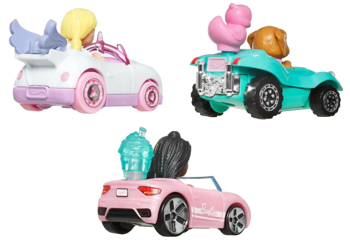 2025 Unicorn Car, Brooklyn, & Barbie Buggy 3-Pack: No Package: Image 4