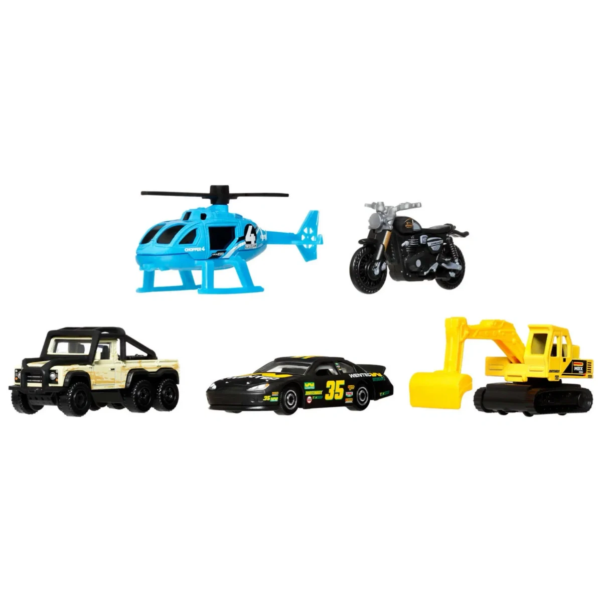 2026 Matchbox The Movie Heroes 5-Pack: No Package: Image 4