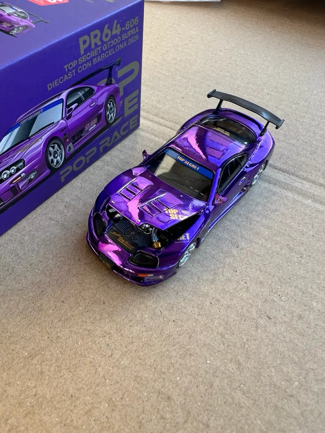 2026 Top Secret GT300 Supra Purple: No Package: Image 5