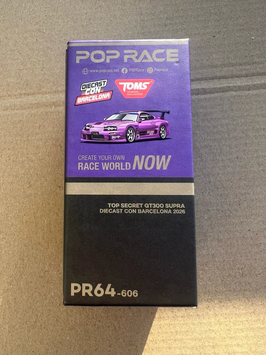 2026 Top Secret GT300 Supra Purple: Box: Image 2