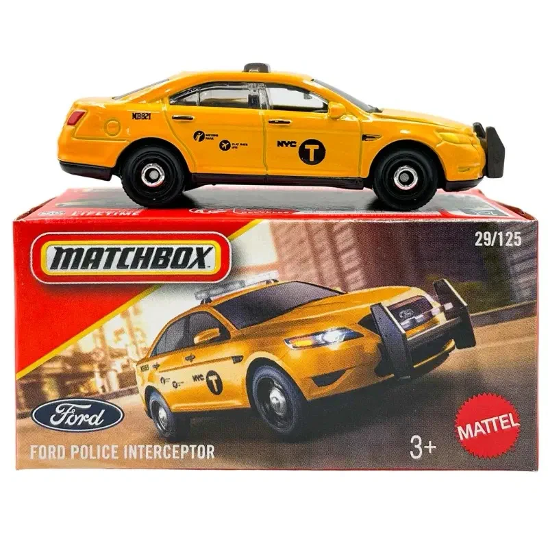 2025 Ford Police Interceptor Yellow: Box: Image 2