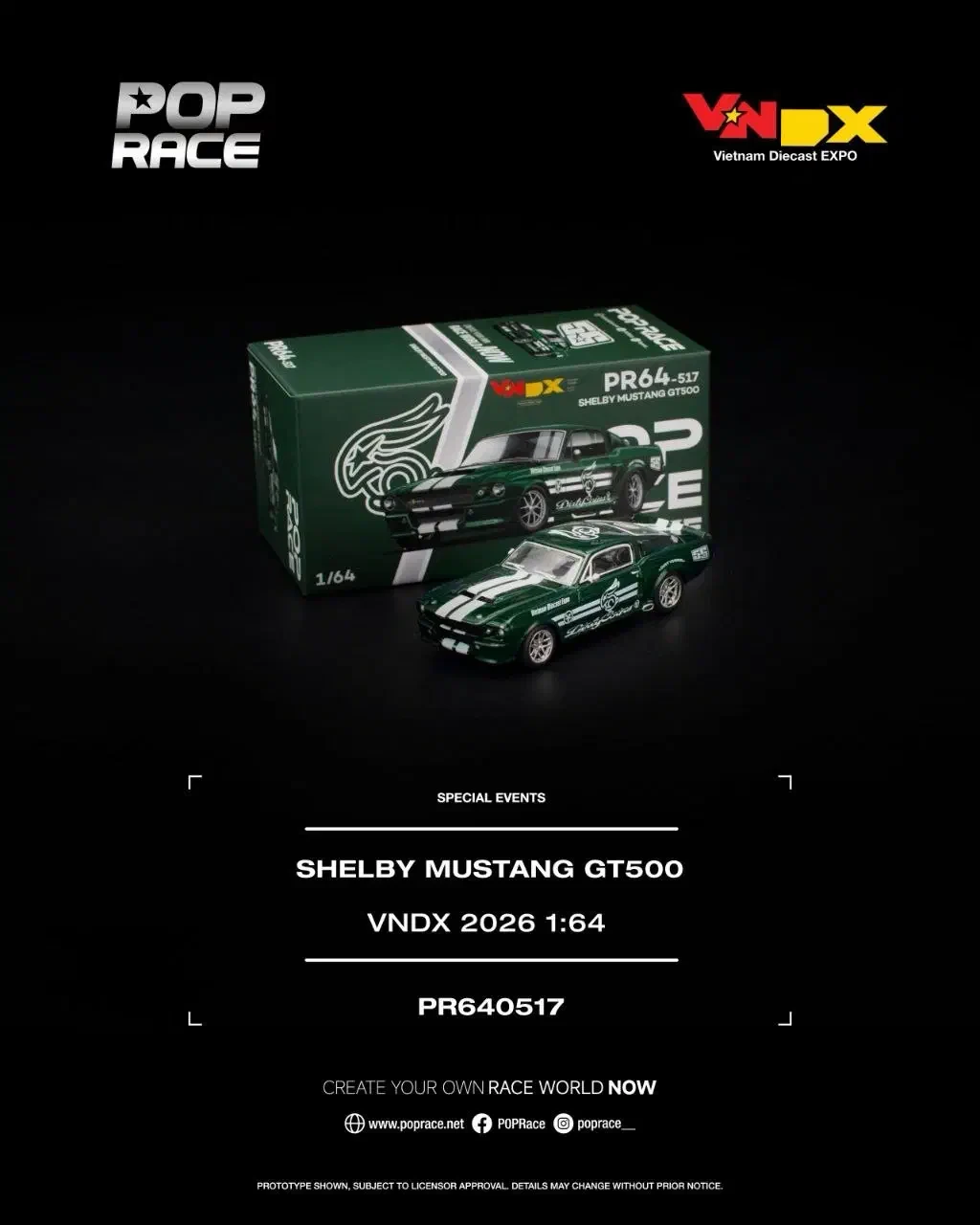 2026 Shelby Mustang GT500 Green: Box: Image 3