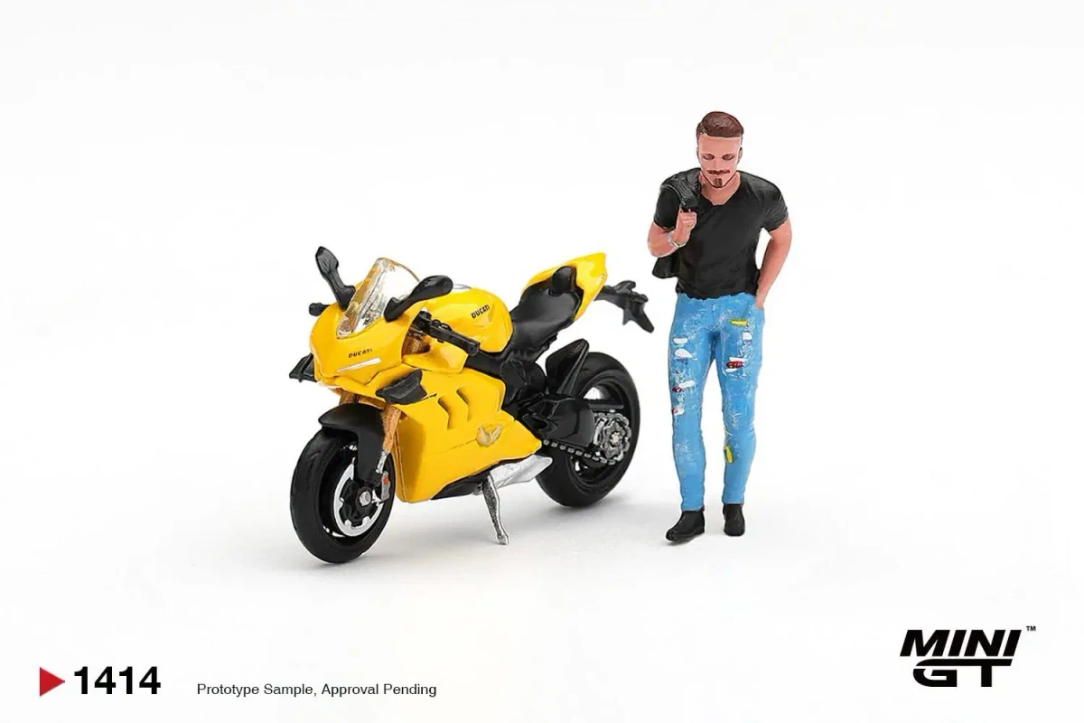 2026 Ducati Panigale V4 S Giallo w/ figure Yellow: No Package: Image 4
