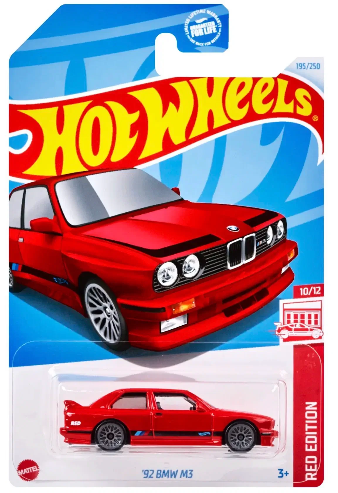 2024 92 BMW M3 Red: Long (US): Image 7