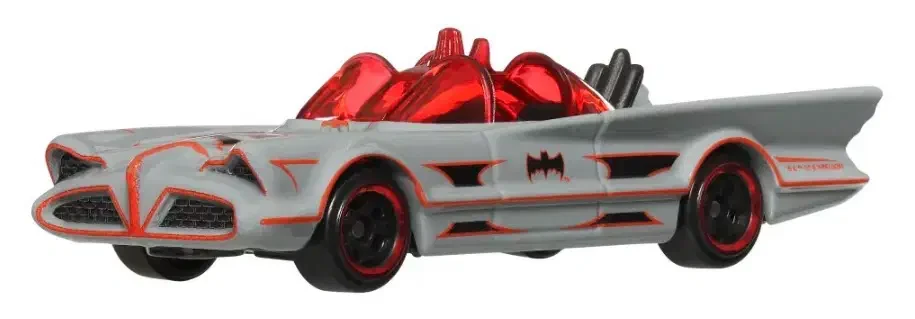 2027 Classic TV Series Batmobile Grey: No Package: Image 2