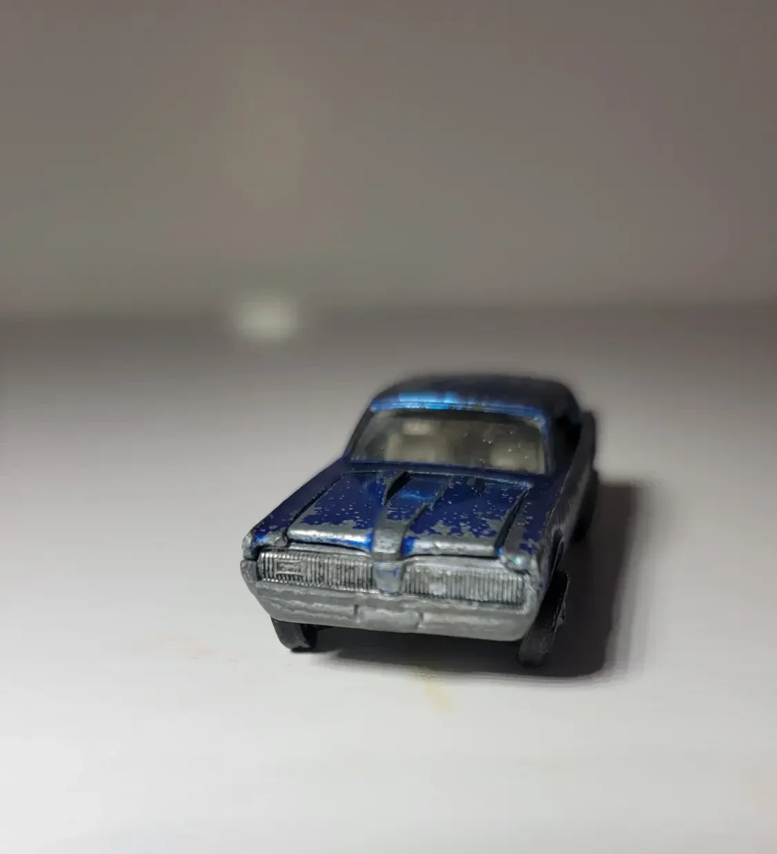 1968 Custom Cougar Blue: Image 2