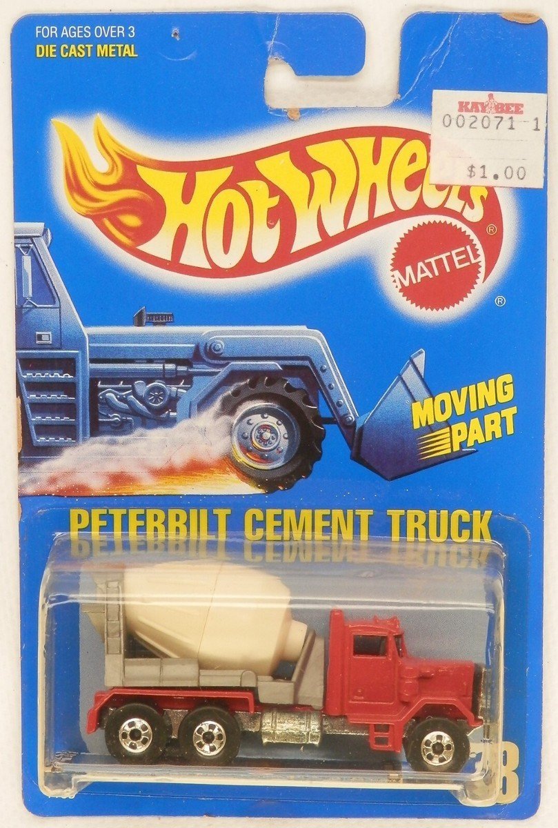 Hot Wheels Peterbilt Cement Truck