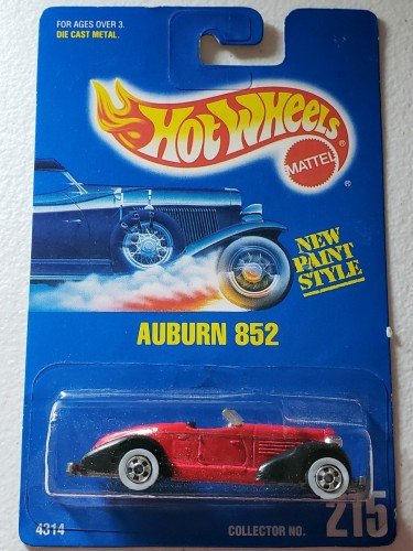 1993 Auburn 852 Red: Long Card (US): Image 2