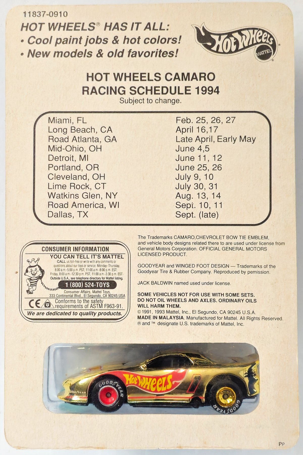 1993 93 Camaro Gold: Image 2