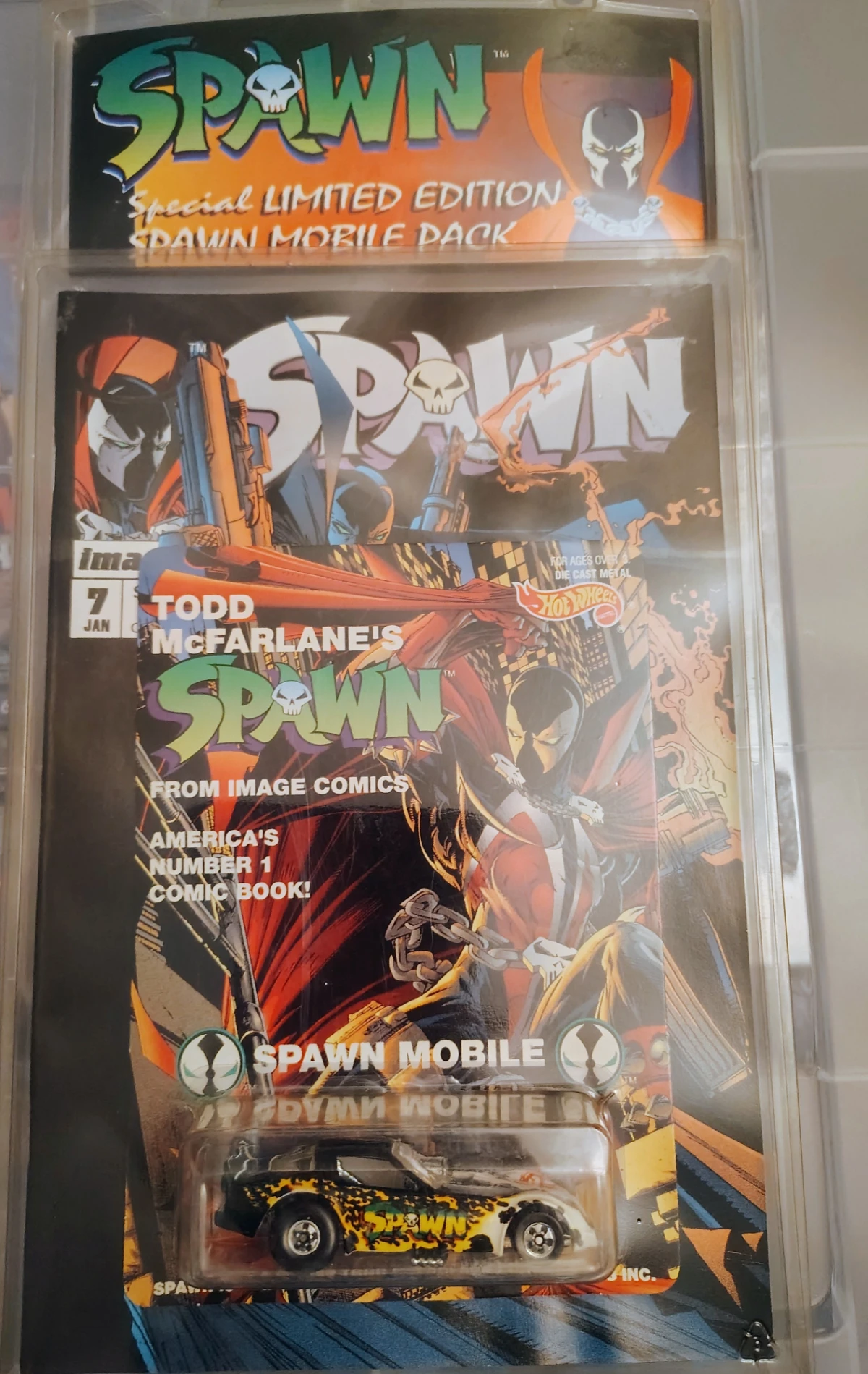 1993 Spawn Mobile White: Long (US): Image 2