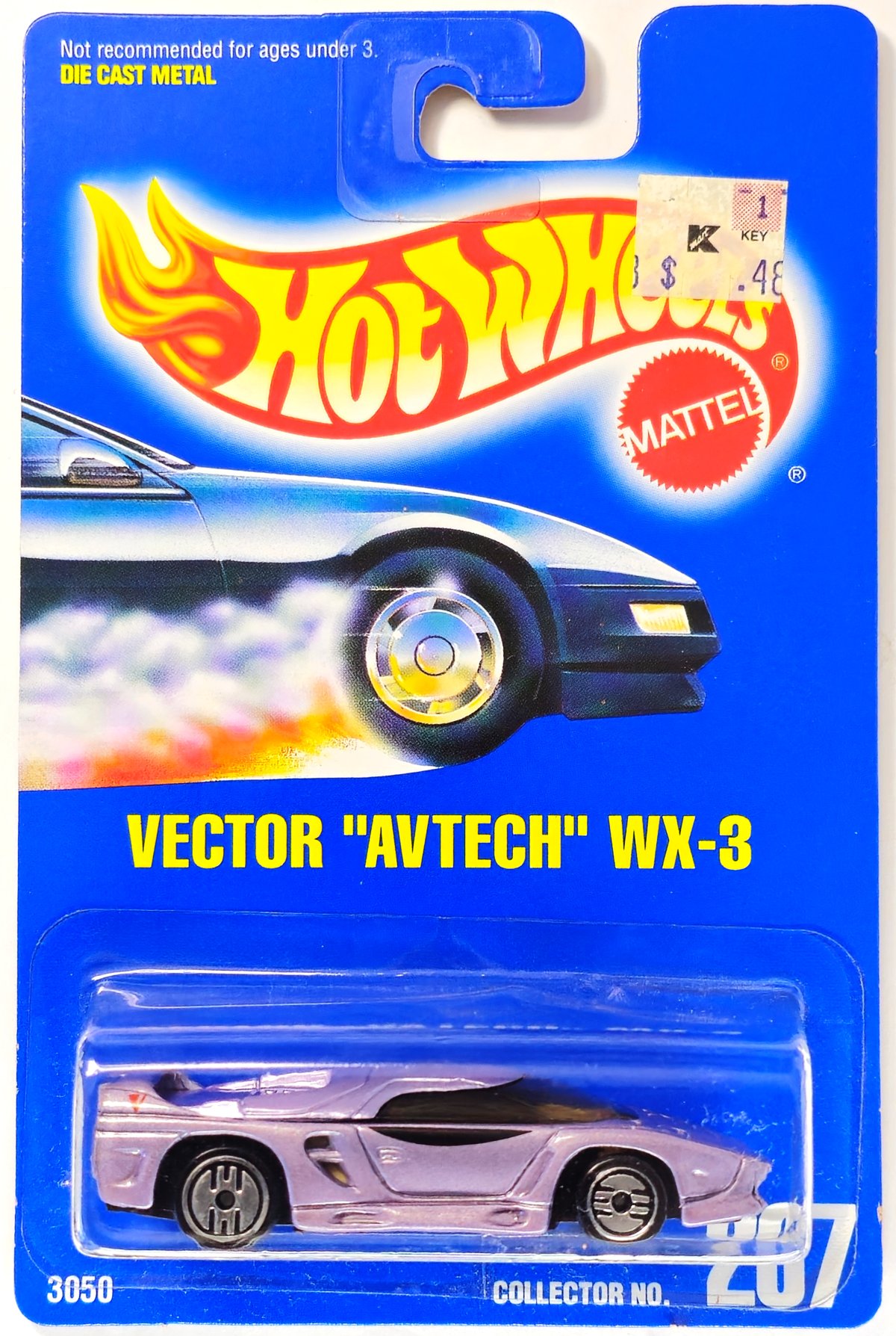 Hot Wheels Vector "Avtech" WX-3