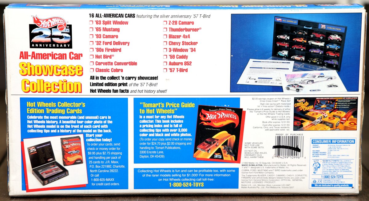 1993 25th Anniversary All-American Car Showcase Collection Other: Image 3