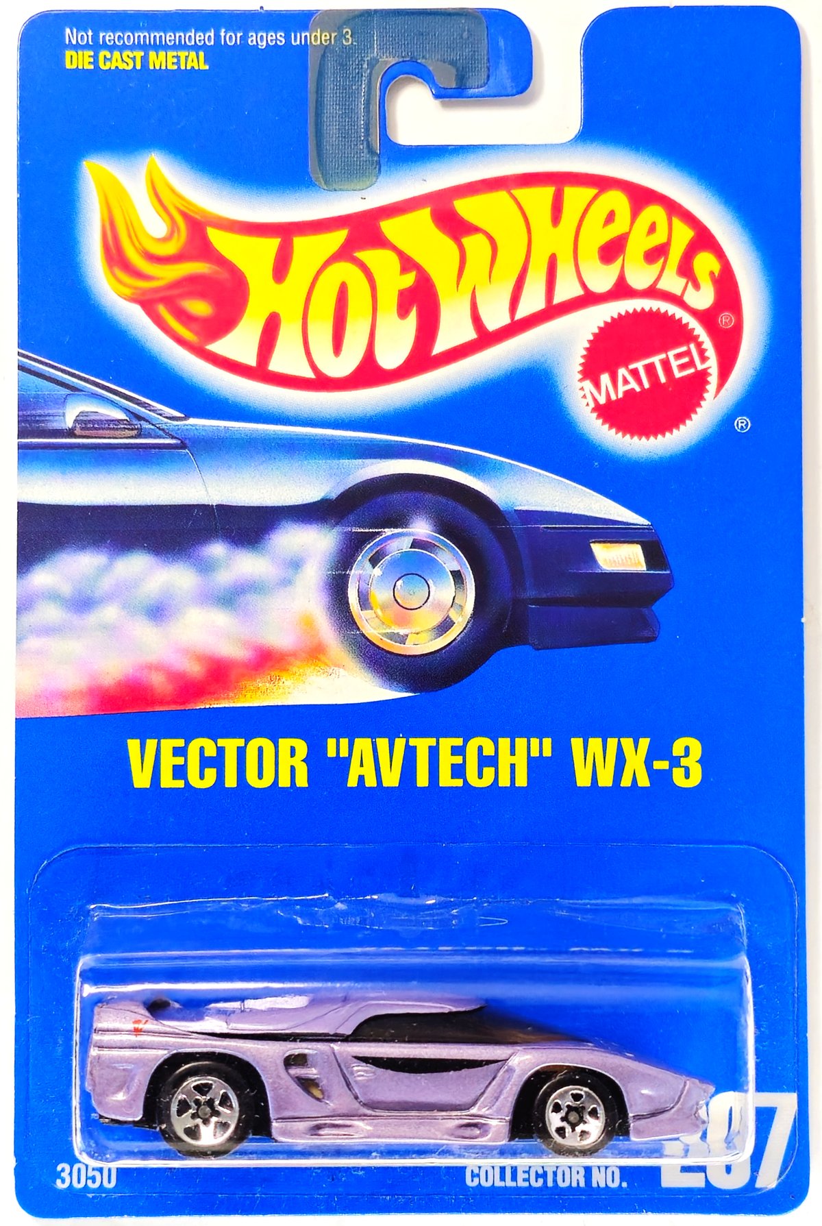 Hot Wheels Vector "Avtech" WX-3