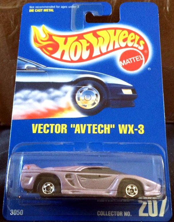 Hot Wheels Vector "Avtech" WX-3