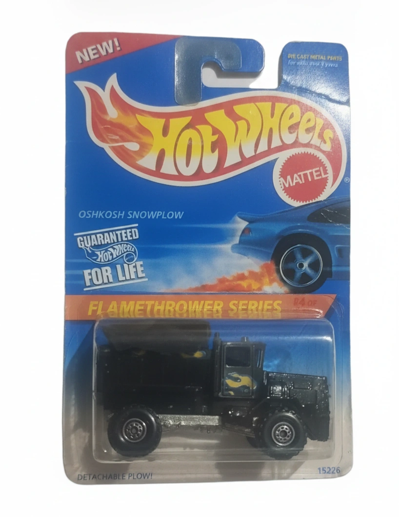 1996 Oshkosh Snow Plow Black: Long (INT): Image 2