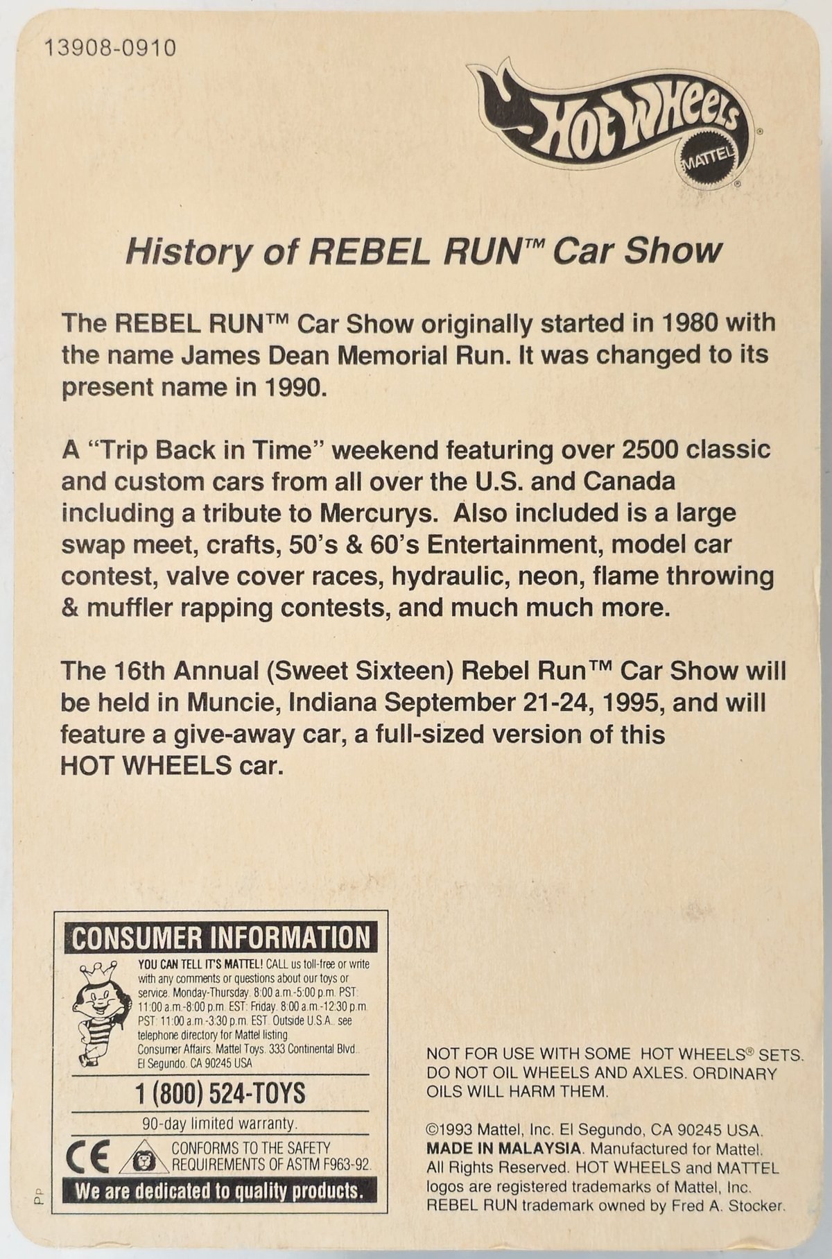 1995 Rebel Run Black: Image 2