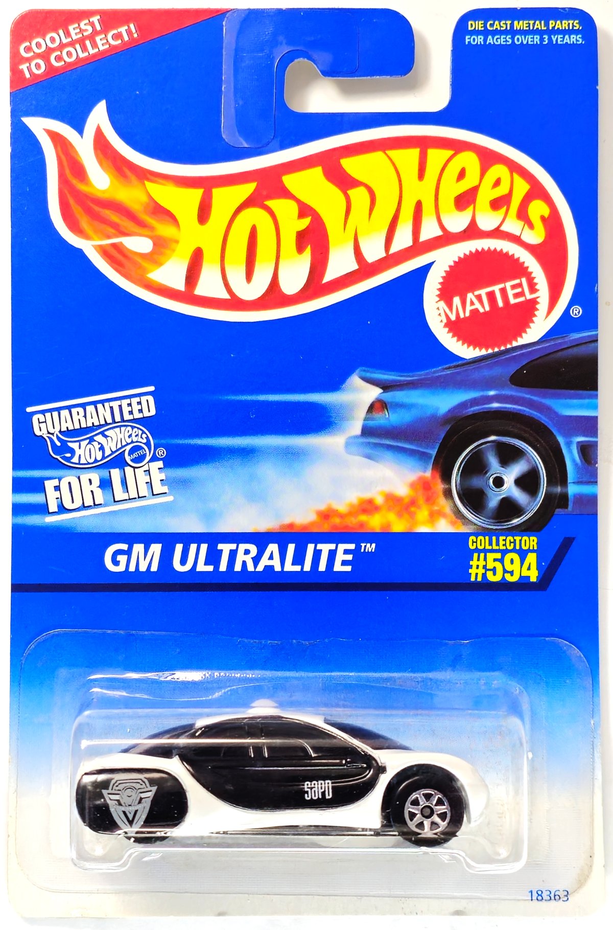 Hot Wheels GM Ultralite - Police Cruiser