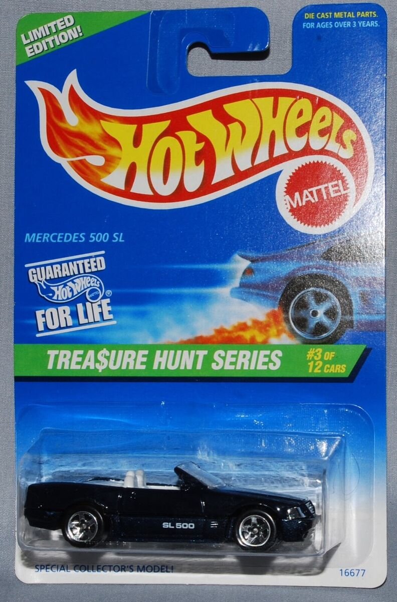 Hot Wheels Mercedes 500 SL