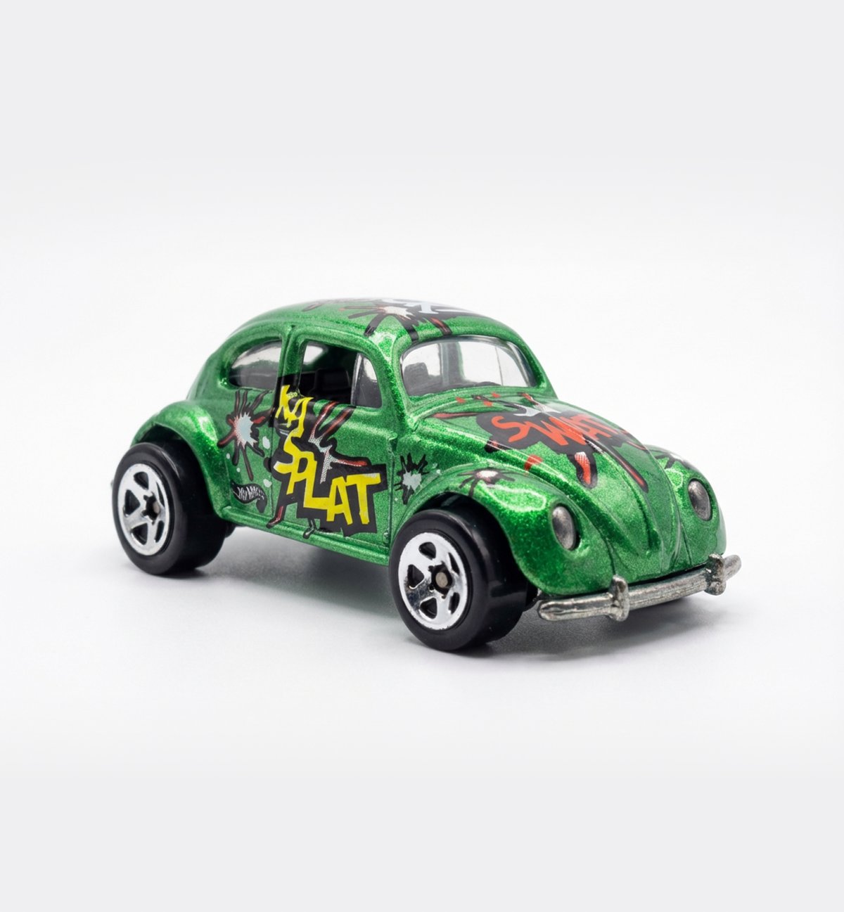 1997 VW Bug Green: Image 2