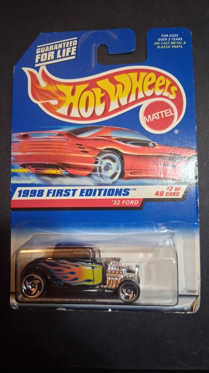 1998 32 Ford Black: Long Card (INT): Image 2