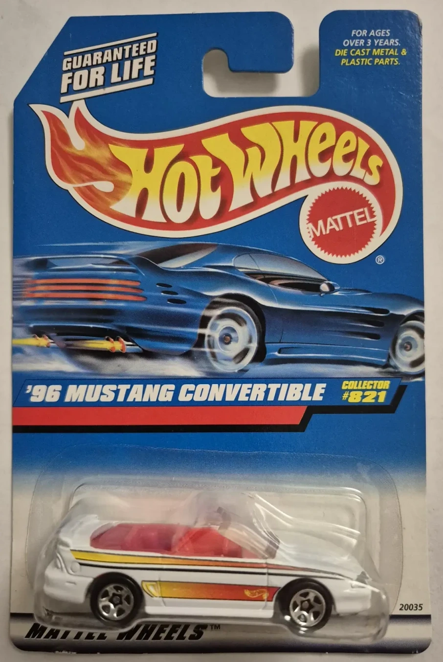 1998 96 Mustang Convertible White: Long (US): Image 2