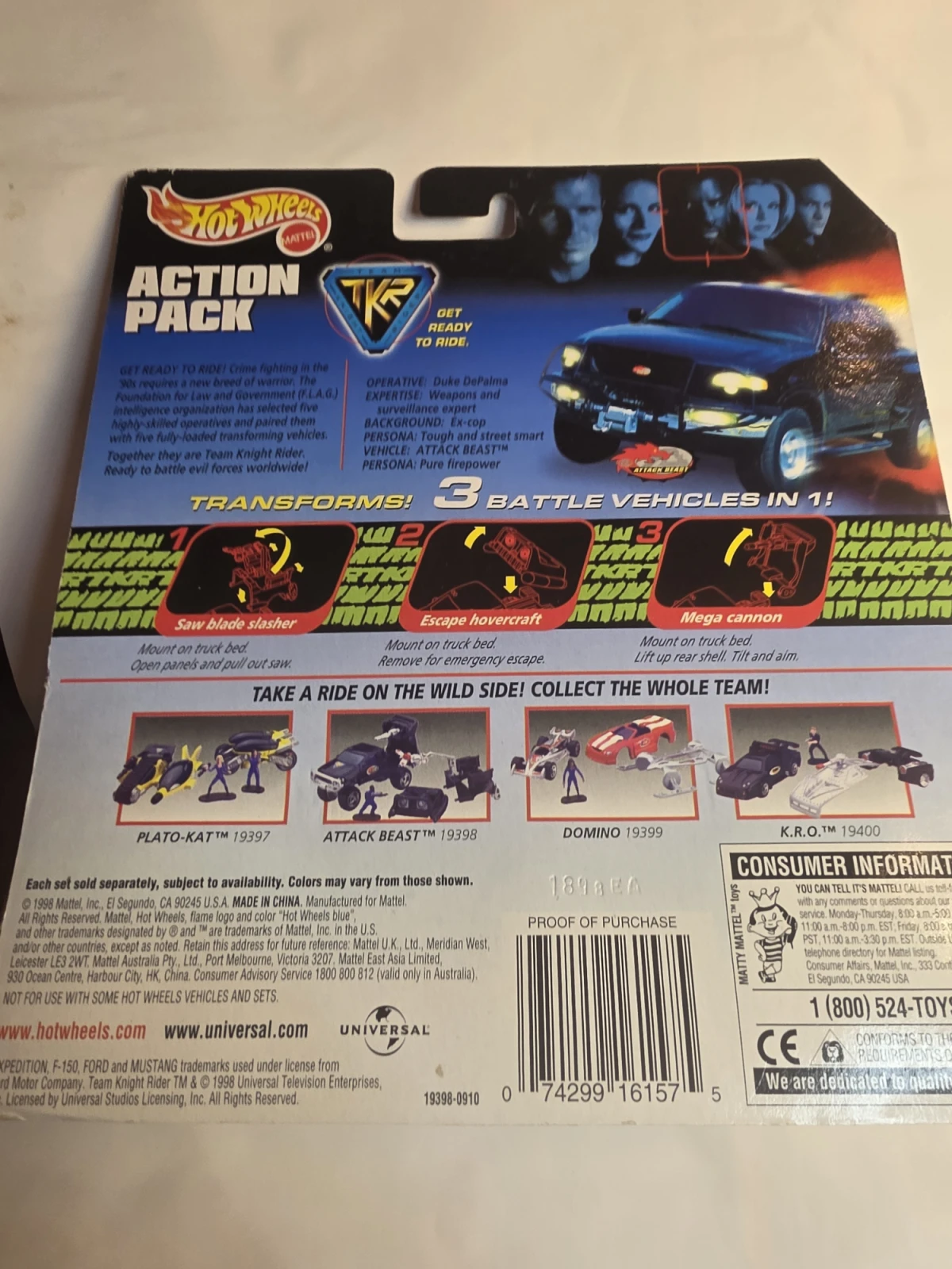 1998 Attack Beast Black: Long (US): Image 2