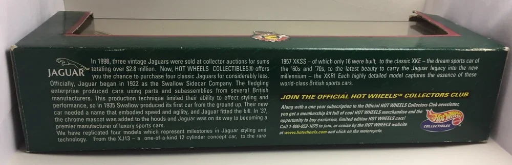 1998 Jaguar Classic Sportscar 4-Car Set Other: Image 2