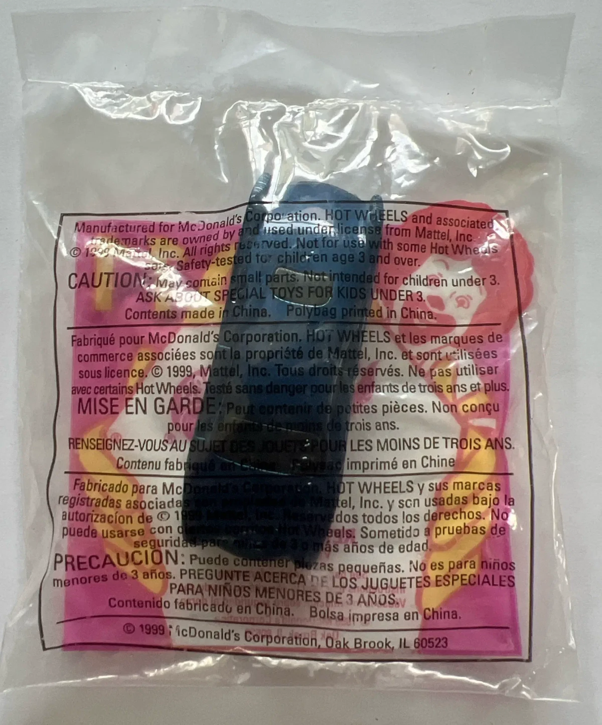 1999 Lead Sled Blue: No Package: Image 3