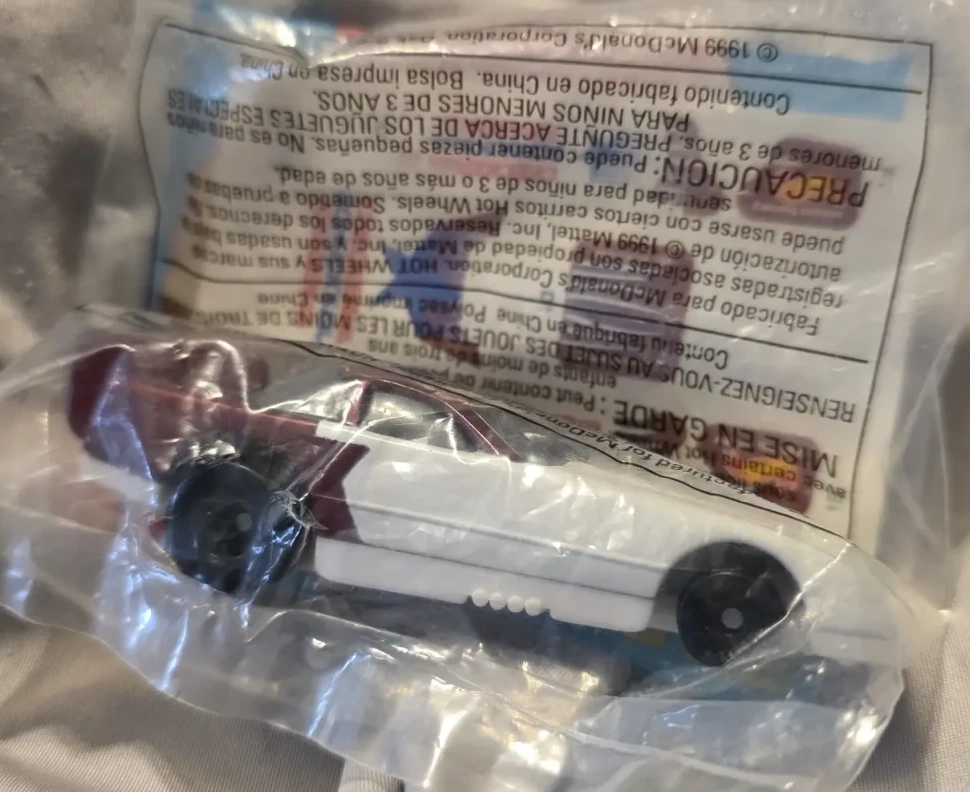 2000 Current Del Worsham Funny Car White: No Package: Image 3