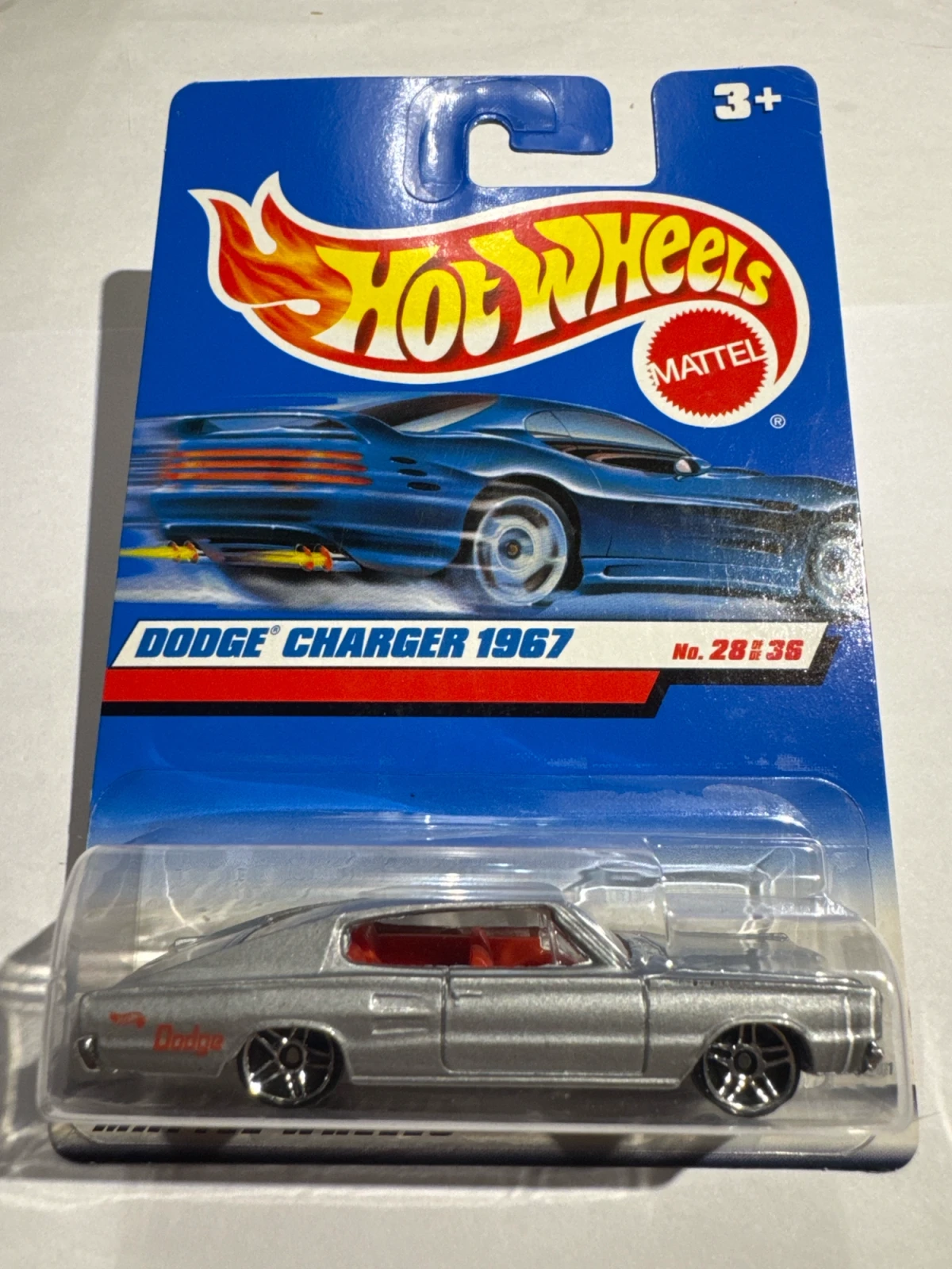 2000 Dodge Charger 1967 Silver: Long (INT): Image 2