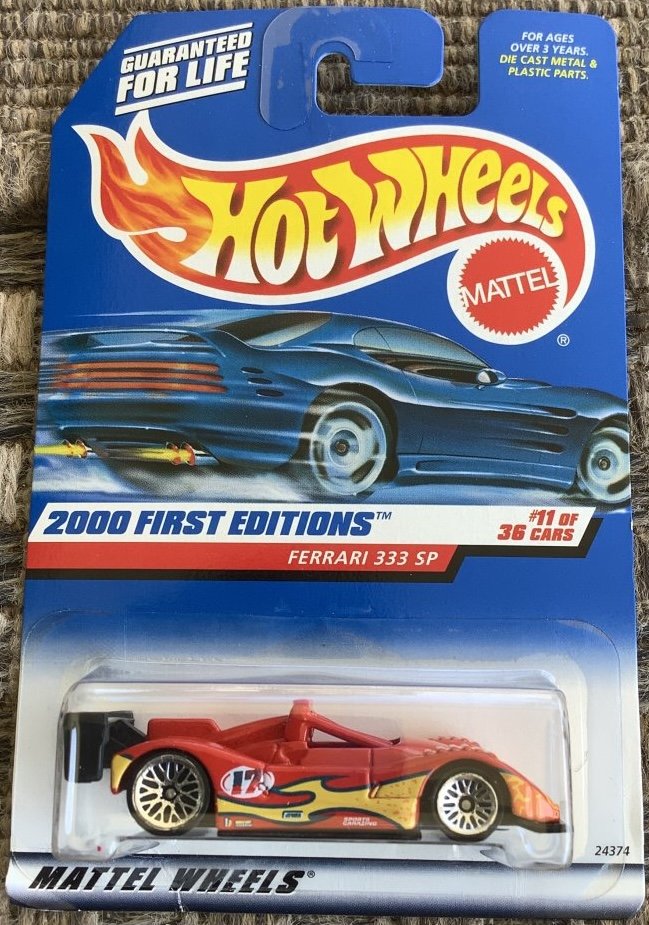 Hot Wheels Ferrari 333 SP