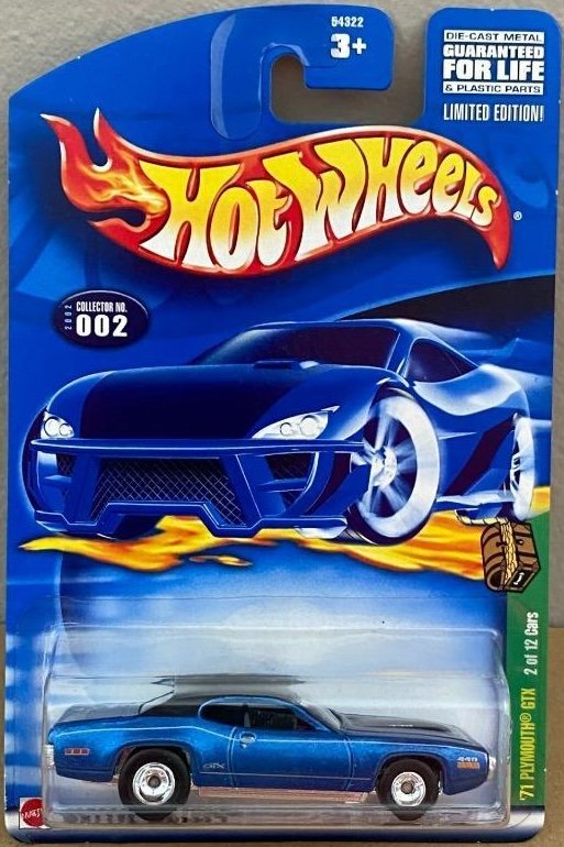 Hot Wheels 71 Plymouth GTX