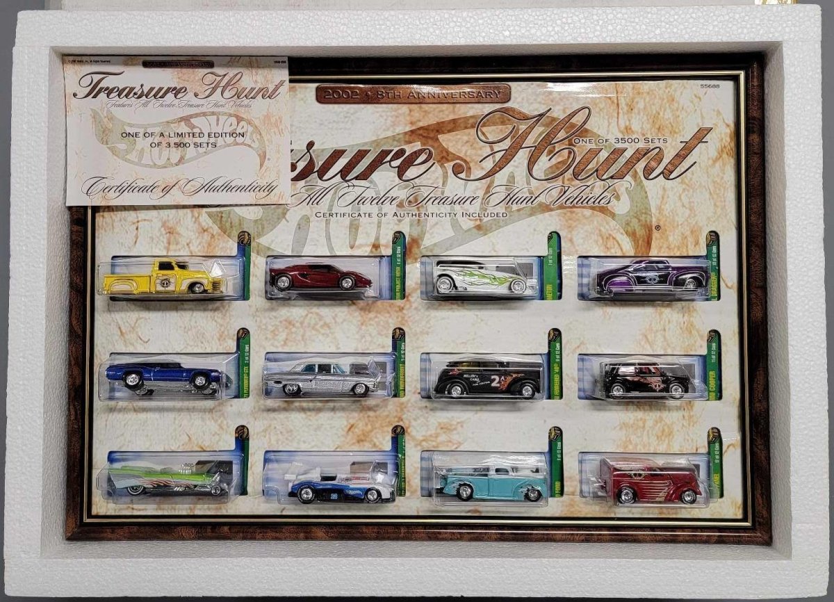 Hot Wheels JC Penny Treasure Hunt Set