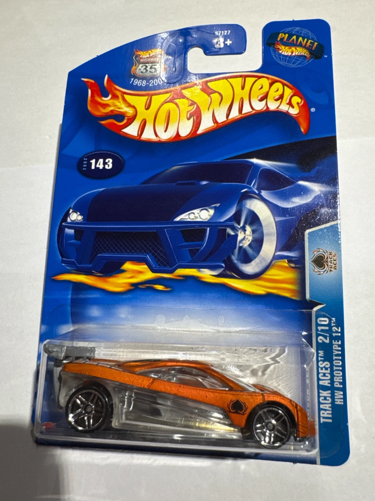 2003 HW Prototype 12 Orange: Long (INT): Image 3