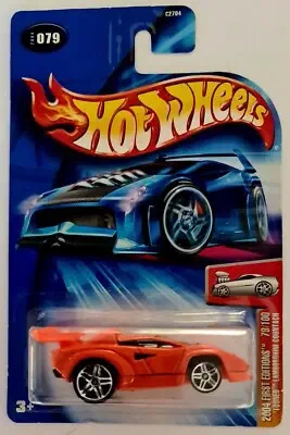 2004 Tooned Lamborghini Countach Orange: Long (INT): Image 2