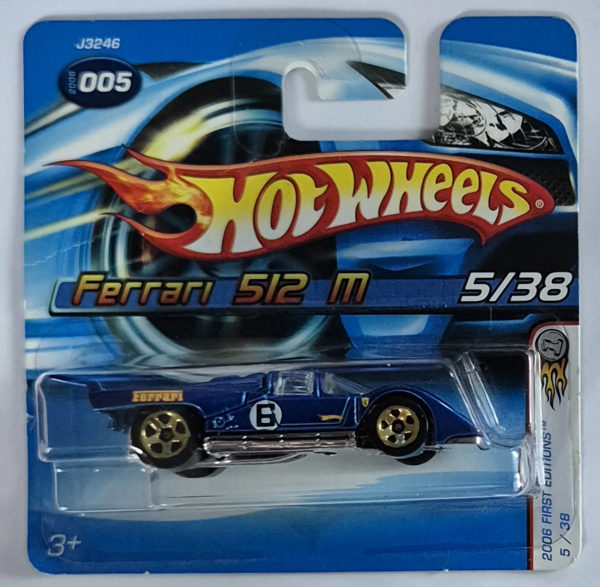 2006 Ferrari 512M Blue: Short: Image 3